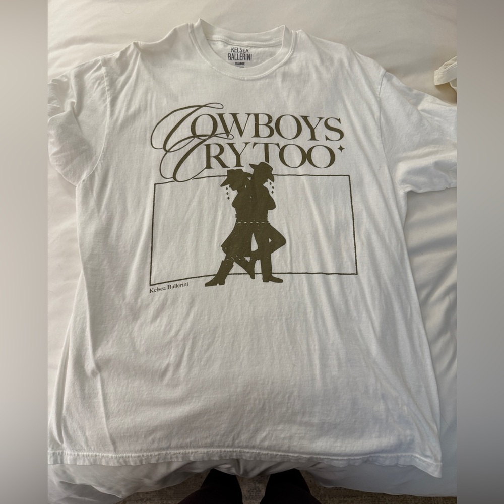 Kelsea Ballerini Cowboys Cry Too Tour Shirt